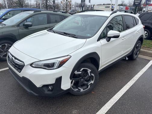 Crystal White Pearl 2023 Subaru Crosstrek Limited