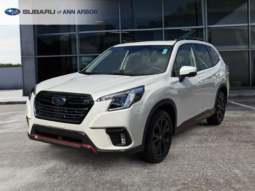 Crystal White Pearl 2024 Subaru Forester Sport