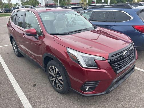 Crimson Red Pearl 2024 Subaru Forester Limited