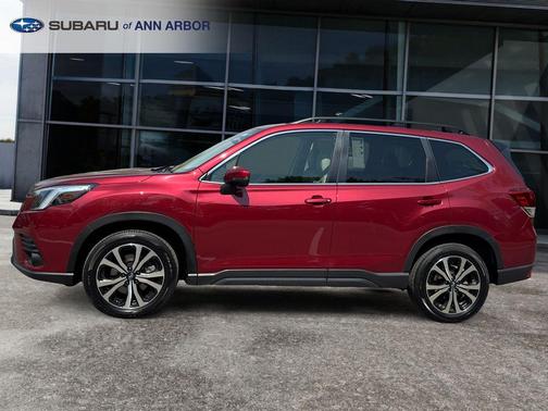 Crimson Red Pearl 2024 Subaru Forester Limited