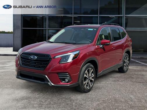 Crimson Red Pearl 2024 Subaru Forester Limited