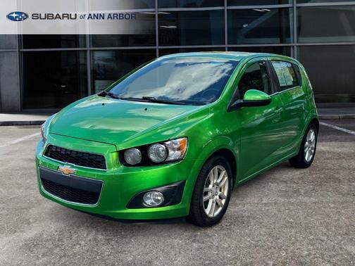 Dragon Green Metallic 2015 Chevrolet Sonic LT