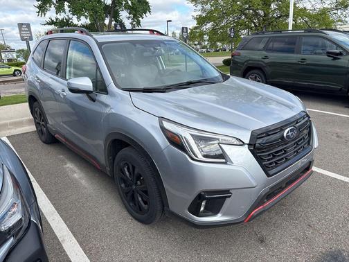 Ice Silver Metallic 2023 Subaru Forester Sport