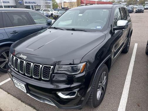 Diamond Black Crystal Pearlcoat 2019 Jeep Grand Cherokee Limited