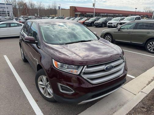 Burgundy Velvet Metallic Tinted Clearcoat 2018 Ford Edge SEL
