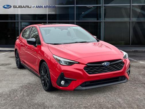 Pure Red 2024 Subaru Impreza RS