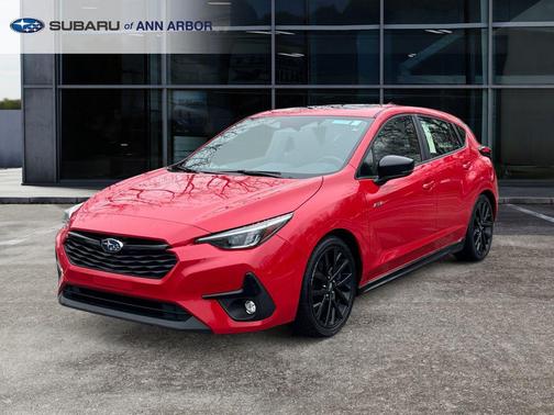 Pure Red 2024 Subaru Impreza RS