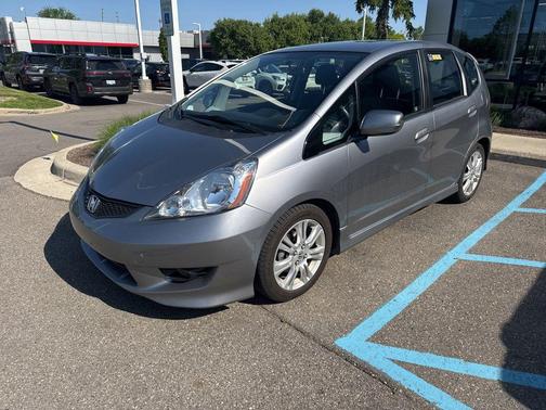 Storm Silver Metallic 2009 Honda Fit Sport