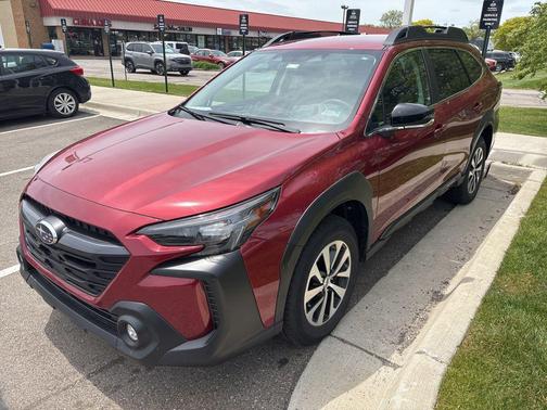 Crimson Red Pearl 2024 Subaru Outback Premium