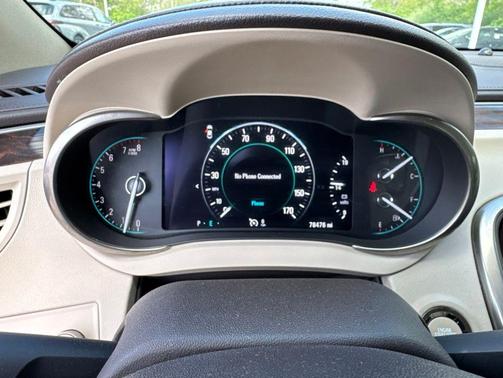 White Frost Tricoat 2015 Buick LaCrosse Leather