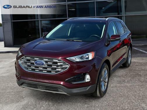 Burgundy Velvet Metallic Tinted Clearcoat 2020 Ford Edge SEL