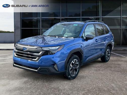 Daybreak Blue Pearl 2026 Subaru Forester Premium