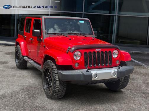 Firecracker Red Clear Coat 2015 Jeep Wrangler Unlimited Sahara