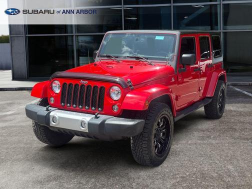 Firecracker Red Clear Coat 2015 Jeep Wrangler Unlimited Sahara