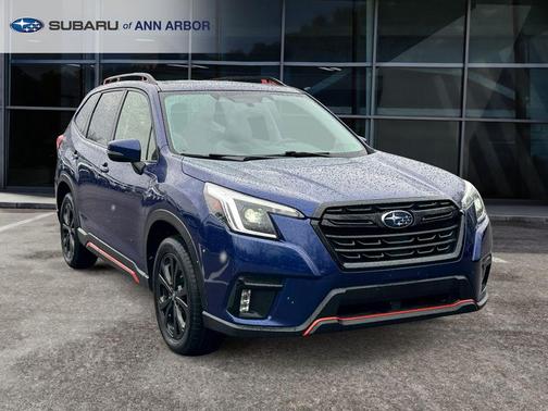 Sapphire Blue Pearl 2023 Subaru Forester Sport