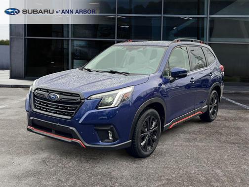 Sapphire Blue Pearl 2023 Subaru Forester Sport
