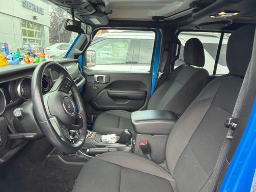 Hydro Blue Pearlcoat 2021 Jeep Wrangler Willys