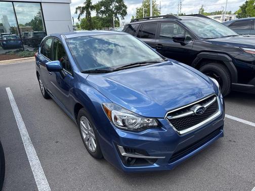 Quartz Blue Pearl 2016 Subaru Impreza 2.0i Premium