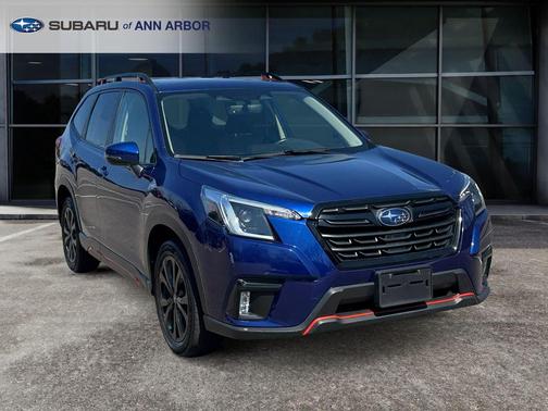 Sapphire Blue Pearl 2023 Subaru Forester Sport