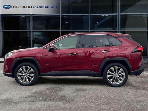 Ruby Flare Pearl 2021 Toyota RAV4 Limited