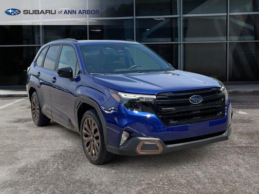 Sapphire Blue Pearl 2026 Subaru Forester Sport