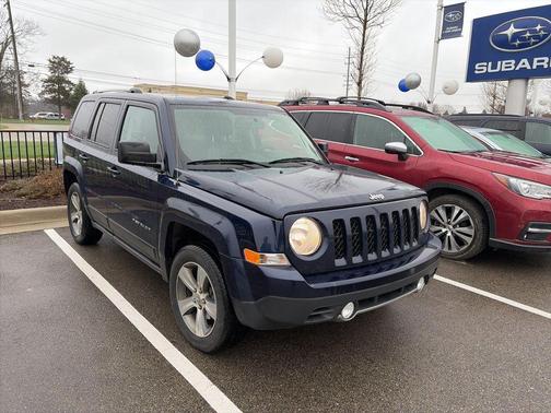 True Blue Pearlcoat 2017 Jeep Patriot High Altitude
