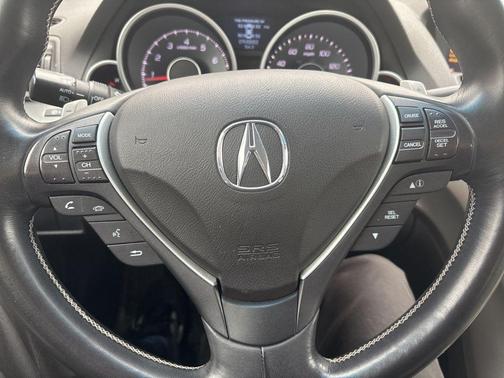 Basque Red Pearl 2010 Acura TL Technology