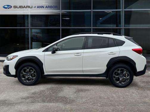Crystal White Pearl 2023 Subaru Crosstrek Sport