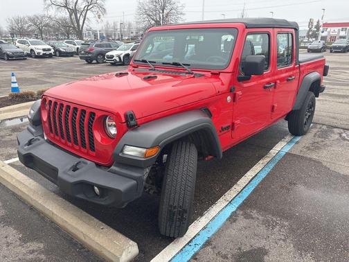 Firecracker Red Clearcoat 2020 Jeep Gladiator Sport