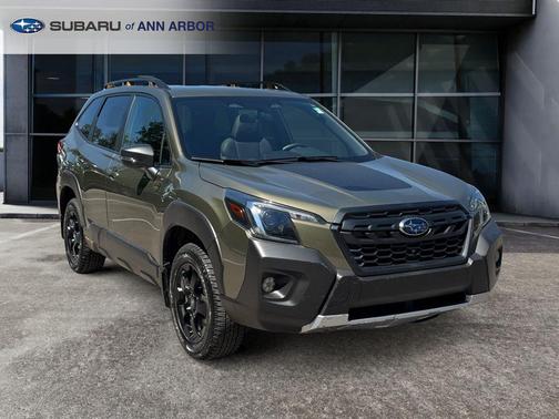 Autumn Green Metallic 2023 Subaru Forester Wilderness