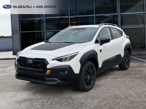 Crystal White Pearl 2026 Subaru Crosstrek Wilderness