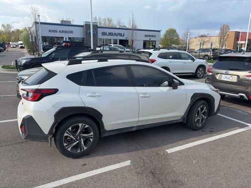 Crystal White Pearl 2024 Subaru Crosstrek Premium