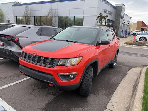 Spitfire Orange Clearcoat 2018 Jeep Compass Trailhawk
