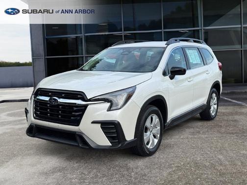 Crystal White Pearl 2023 Subaru Ascent Base 8-Passenger