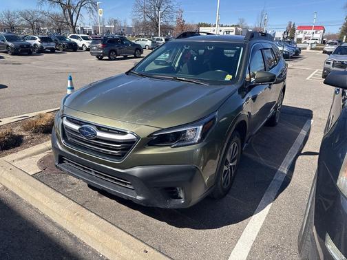 Green Metallic 2020 Subaru Outback Premium