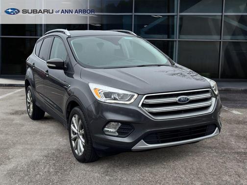 Magnetic Metallic 2017 Ford Escape Titanium