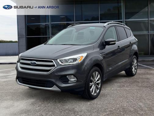 Magnetic Metallic 2017 Ford Escape Titanium