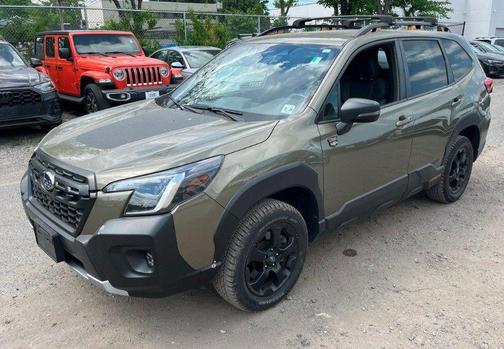 Autumn Green Metallic 2023 Subaru Forester Wilderness
