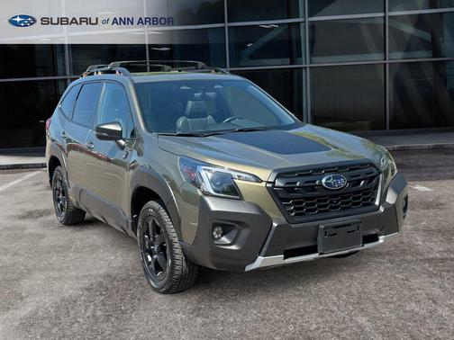 Autumn Green Metallic 2023 Subaru Forester Wilderness
