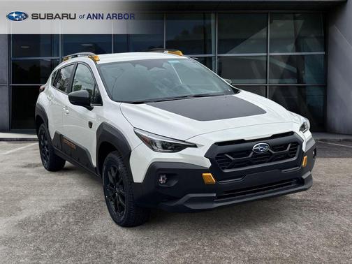 Crystal White Pearl 2026 Subaru Crosstrek Wilderness
