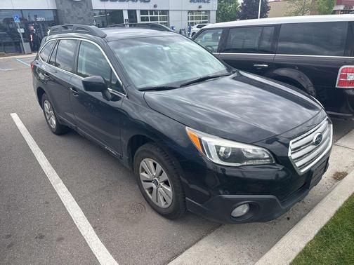 Crystal Black Silica 2015 Subaru Outback 2.5i Premium