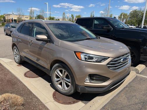 Desert Gold Metallic 2020 Ford Edge SEL