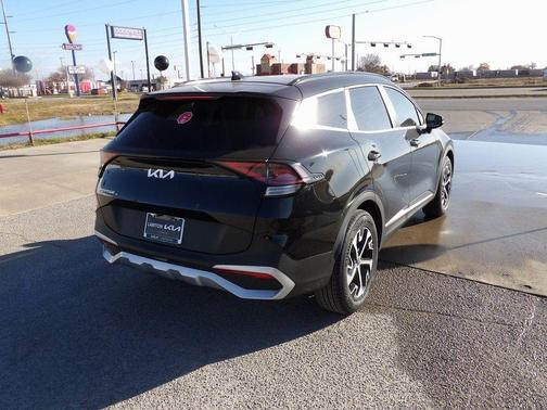 Ebony Black 2025 Kia Sportage EX