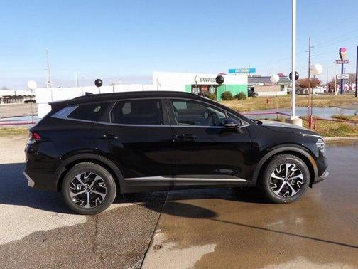Ebony Black 2025 Kia Sportage EX