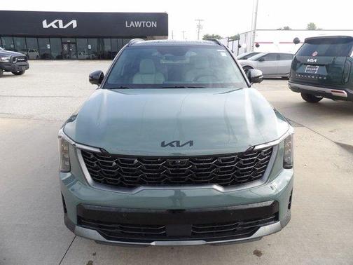 Green 2026 Kia Sorento Hybrid X-LINE SX PRESTIGE