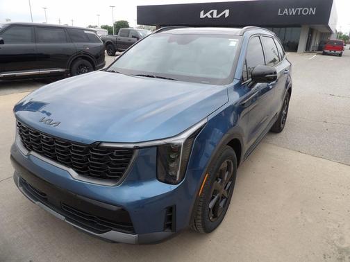 Mineral Blue 2026 Kia Sorento Hybrid X-LINE SX PRESTIGE