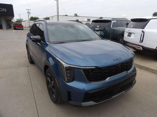 Mineral Blue 2026 Kia Sorento Hybrid X-LINE SX PRESTIGE