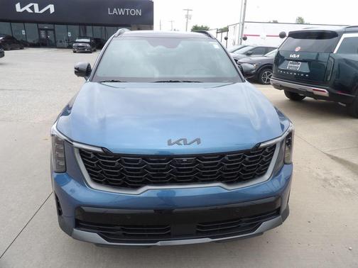 Mineral Blue 2026 Kia Sorento Hybrid X-LINE SX PRESTIGE