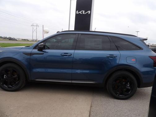 Mineral Blue 2026 Kia Sorento Hybrid X-LINE SX PRESTIGE