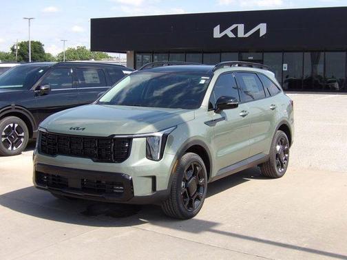 Jungle Green 2026 Kia Sorento X-Line EX